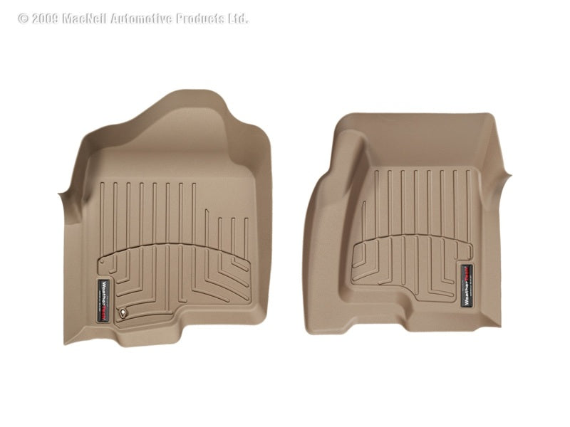 Load image into Gallery viewer, WeatherTech 99-00 Chevrolet Silverado Crew Cab Front FloorLiner - Tan
