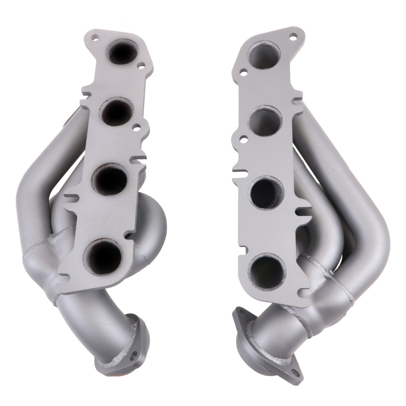 Load image into Gallery viewer, BBK 11-14 Ford F-150 Coyote 5.0 Shorty Tuned Length Exhaust Headers - 1-3/4in Titanium Ceramic
