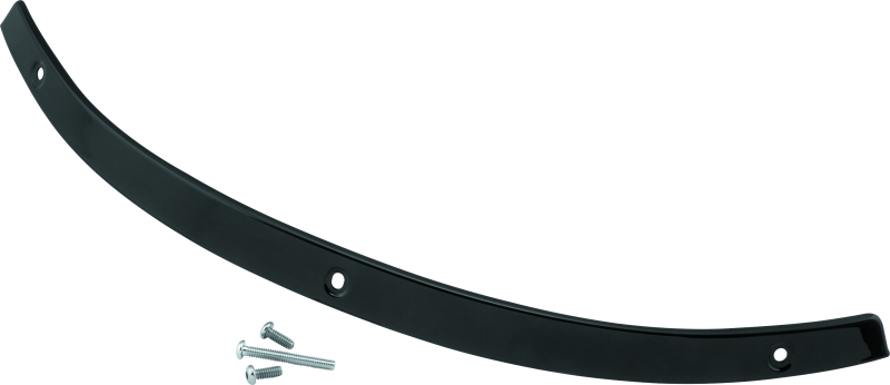 Load image into Gallery viewer, Kuryakyn Smooth Windshield Trim 14-Up Touring Gloss Black
