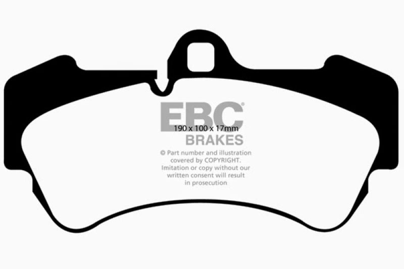 Load image into Gallery viewer, EBC 04-06 Porsche Cayenne 3.2L Bluestuff Front Brake Pads

