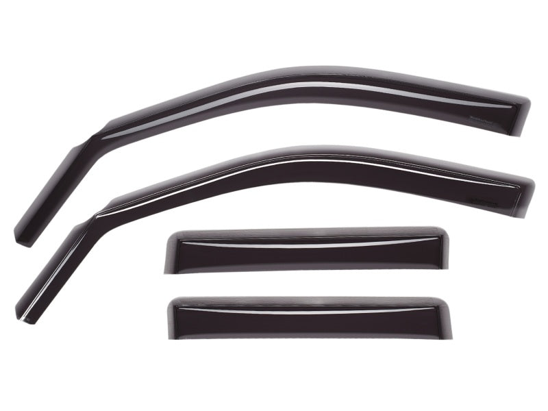 Load image into Gallery viewer, WeatherTech 14+ Lexus IS Sedan Front and Rear Side Window Deflectors - Dark Smoke
