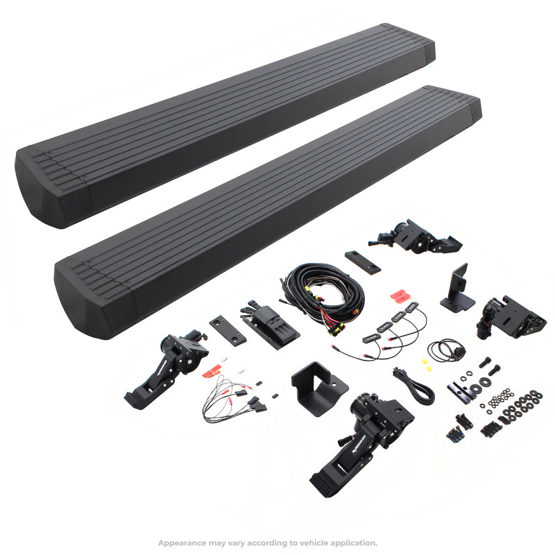 Load image into Gallery viewer, Go Rhino 07-17 Jeep Wrangler 2dr E-BOARD E1 Electric Running Board Kit (Cut Req.) - Tex. Blk
