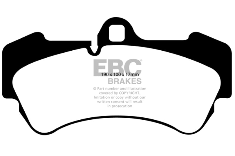 Load image into Gallery viewer, EBC 04-06 Porsche Cayenne 3.2L Bluestuff Front Brake Pads
