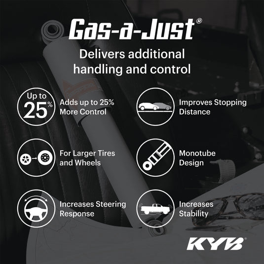 KYB 19-23 Ford Ranger Gas-A-Just Gas Strut - Front