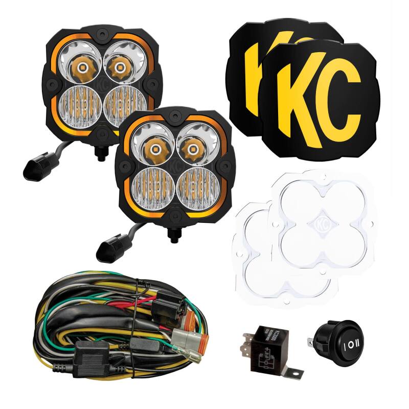 Load image into Gallery viewer, KC HiLiTES FLEX ERA 4 - 2-Light Master Kit
