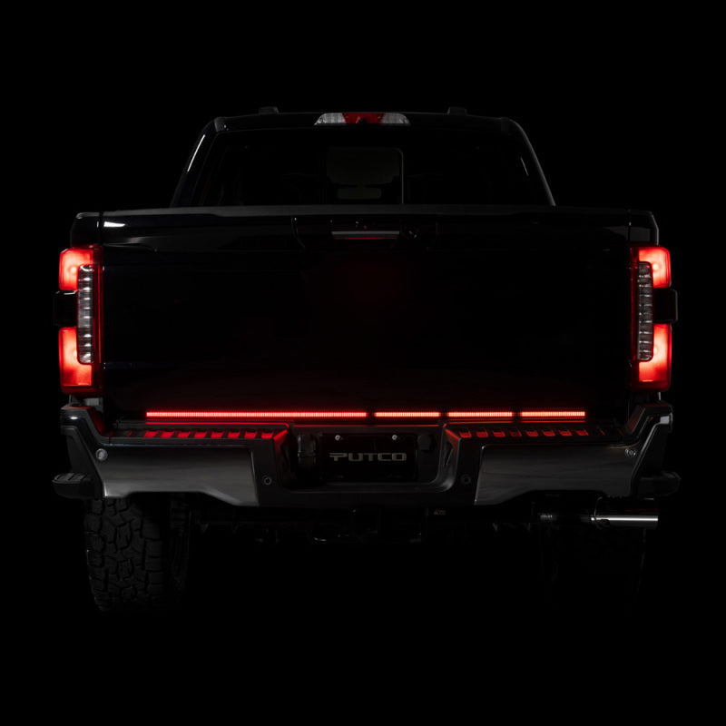 Load image into Gallery viewer, Putco 23-24 Ford SuperDuty F-250/F-350/F-450 60In Freedom Tailgate Bars w/ LED Taillamps Blade
