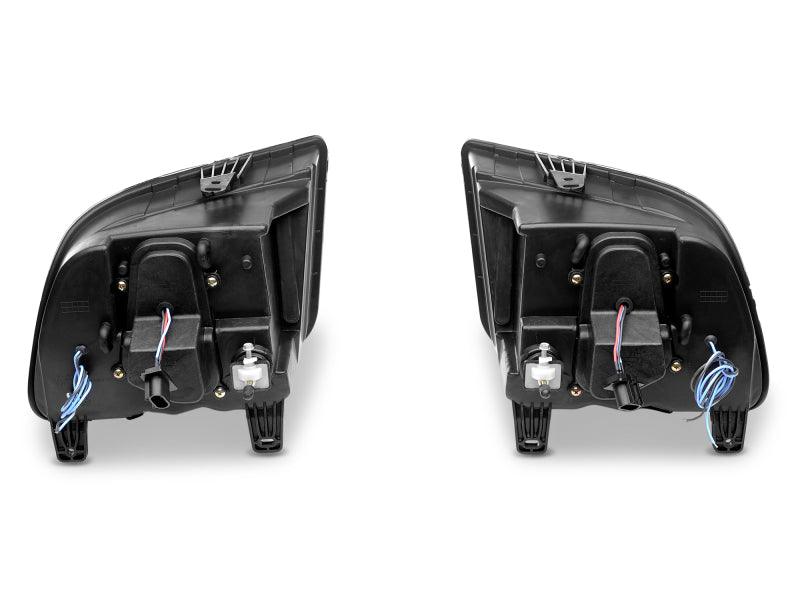 Load image into Gallery viewer, Raxiom 05-09 Ford Mustang w/ Halogen LED Halo Prjctr Headlights-Blk Hsng(Smoked Lens Exclude GT500)
