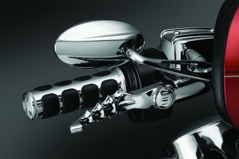 Load image into Gallery viewer, Kuryakyn Zombie Levers 14-16 Touring Chrome
