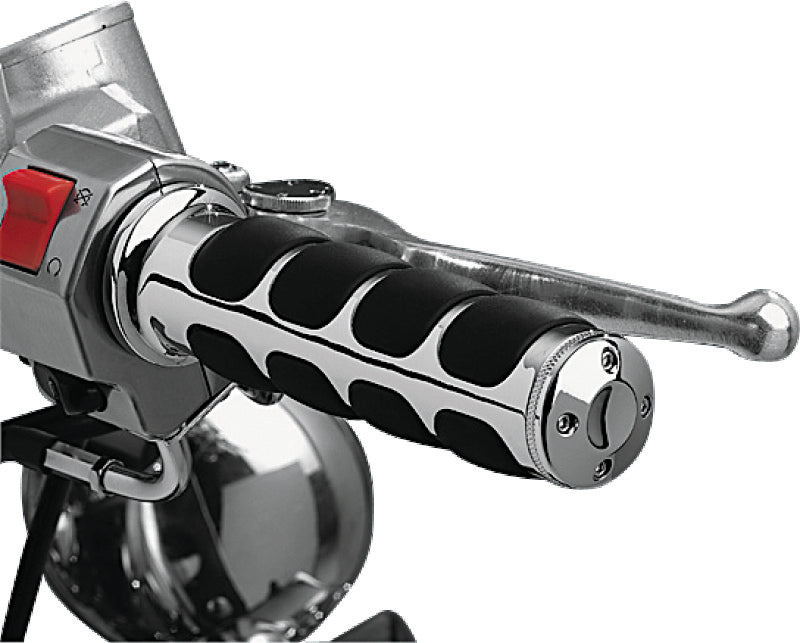 Load image into Gallery viewer, Kuryakyn Metric ISO Grips Chrome
