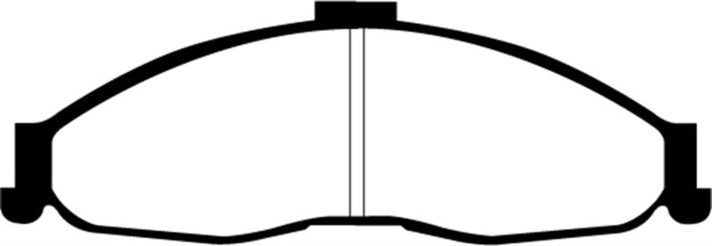 Load image into Gallery viewer, EBC 98-02 Chevrolet Camaro (4th Gen) 3.8 Yellowstuff Front Brake Pads
