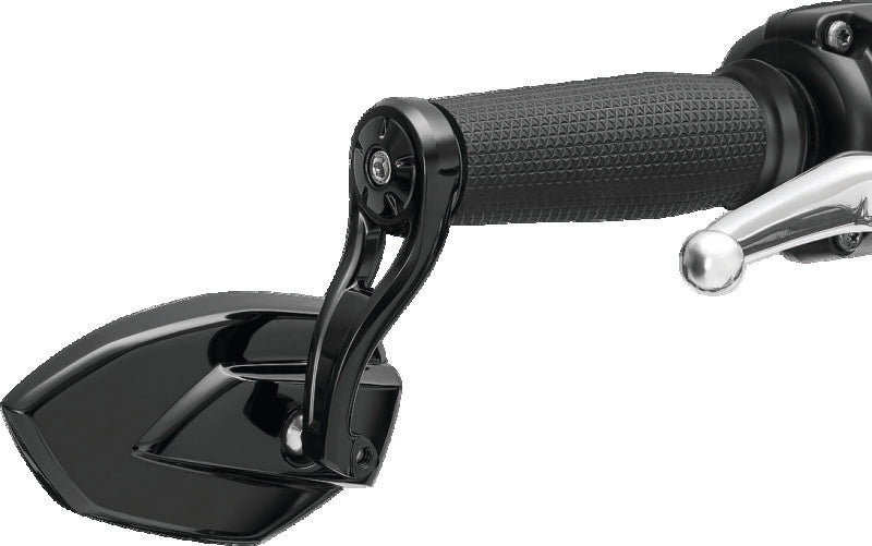 Load image into Gallery viewer, Kuryakyn Phantom Bar End Mirror Gloss Black
