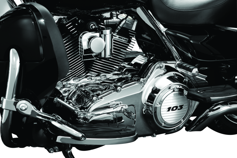 Load image into Gallery viewer, Kuryakyn Inner Primary Cover 07-08 Touring Models Chrome
