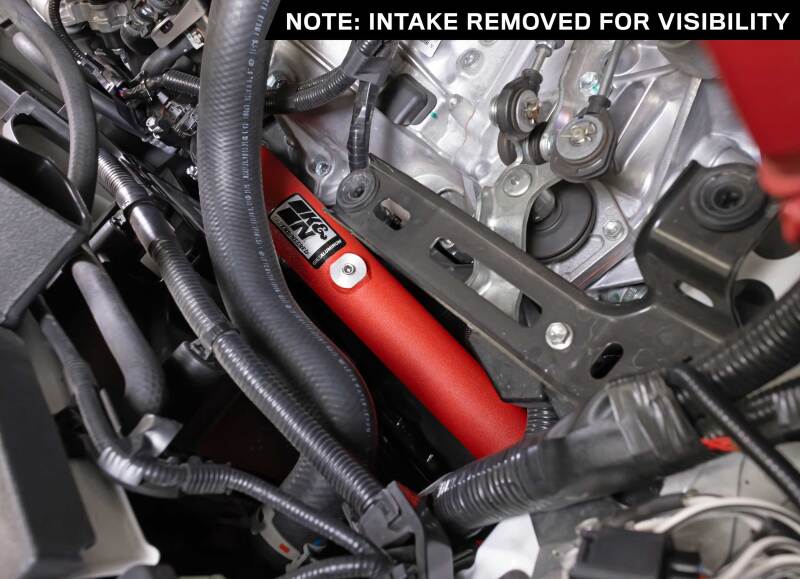 Load image into Gallery viewer, K&amp;N 23-24 Toyota GR Corolla L3 1.6L Charge Pipe Kit - Wrinkle Red
