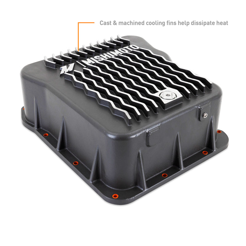 Load image into Gallery viewer, Mishimoto 01-19 Duramax Allison A1000 Transmission Pan Cast GR
