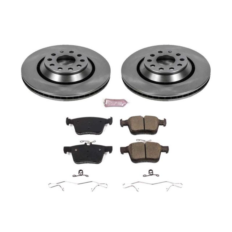 Load image into Gallery viewer, Power Stop 17-18 Audi RS3 Rear Autospecialty Brake Kit
