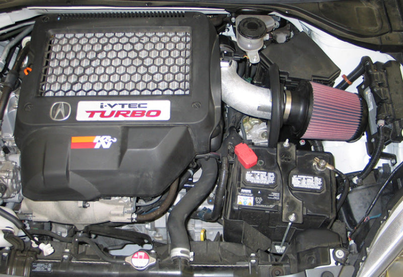 Load image into Gallery viewer, K&amp;N 07-08 Acura RDX L4-2.3L Silver Typhoon Short Ram Intake
