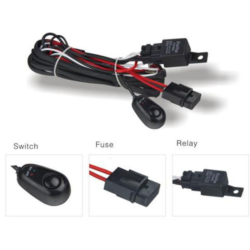 Load image into Gallery viewer, DV8 Offroad Wiring Harness w/ Relay &amp; Switch
