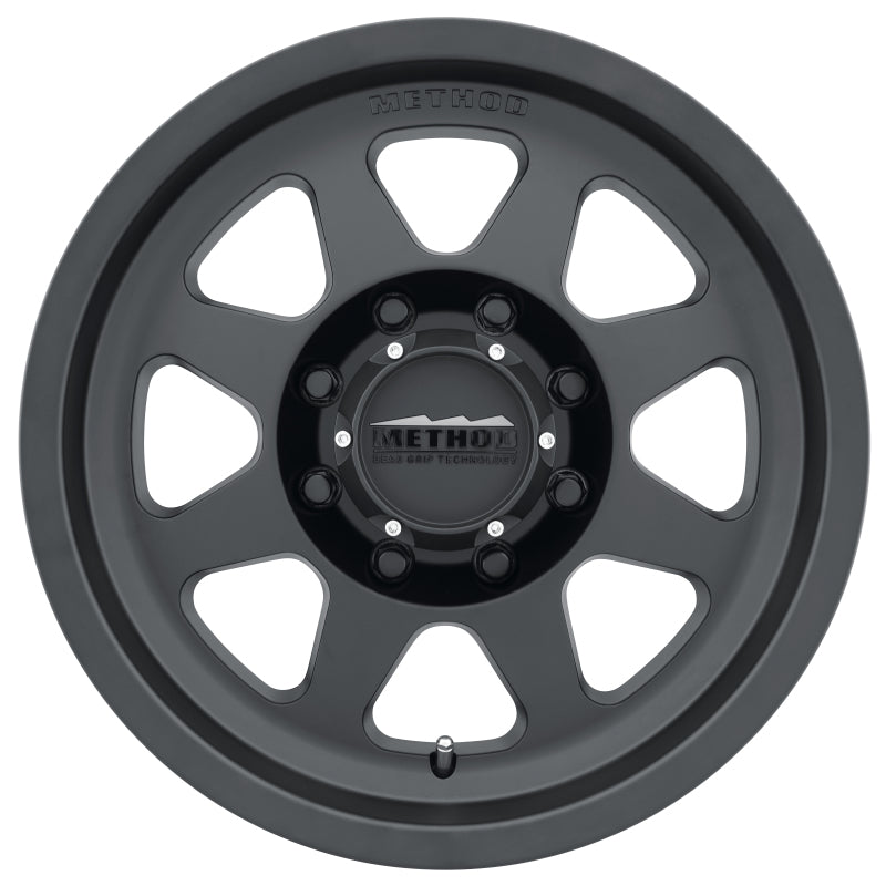 Load image into Gallery viewer, Method MR701 17x8.5 0mm Offset 8x6.5 130.81mm CB Matte Black Wheel
