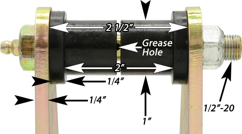 Load image into Gallery viewer, RockJock 76-86 CJ HD Leaf Spring Shackles Front w/ Urethane Bushings HD Greasable Bolts Pair
