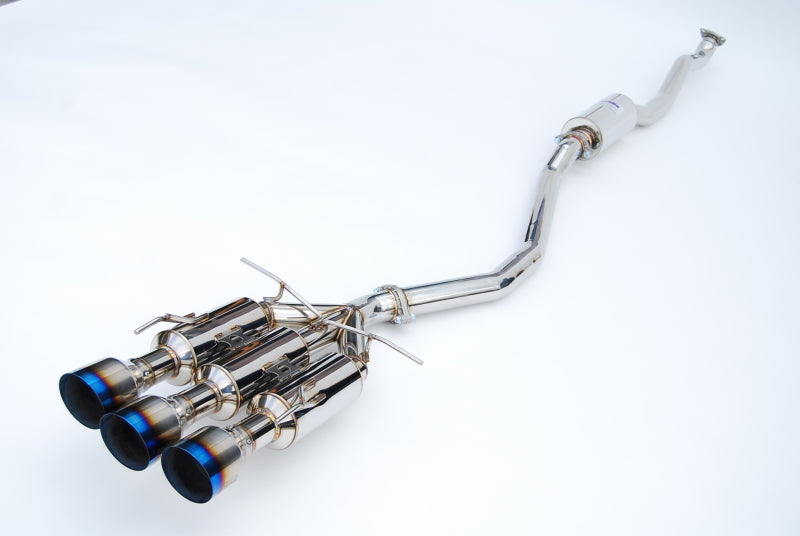 Load image into Gallery viewer, Invidia 17+ Honda Civic SI Sedan Gemini Triple Titanium Tip Cat-back Exhaust
