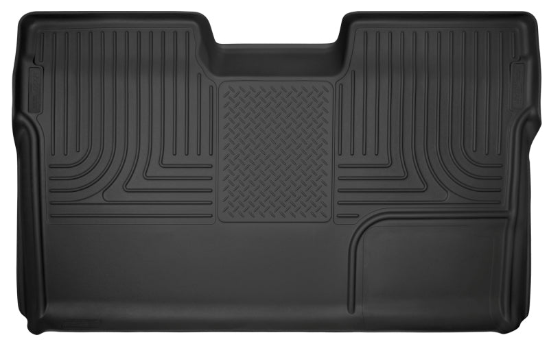 Load image into Gallery viewer, Husky Liners 09-14 Ford F-150 SuperCrew Cab X-Act Contour Second Row Seat Floor Liner - Black
