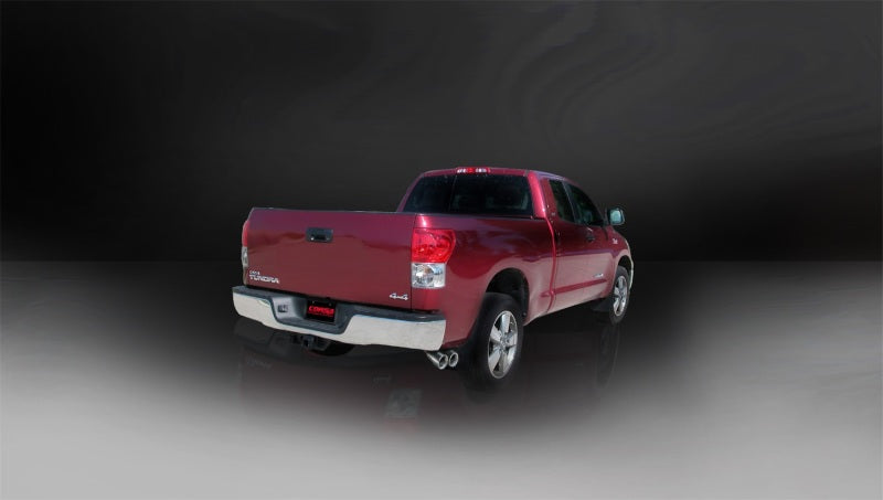 Load image into Gallery viewer, Corsa 11-14 Toyota Tundra Double Cab/Crew Max 5.7L V8 Polished Sport Cat-Back Exhaust
