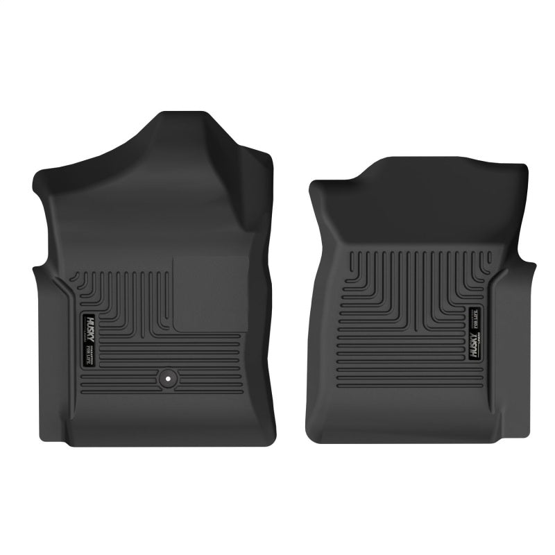Load image into Gallery viewer, Husky Liners 99-06 Chevrolet Silverado 1500 X-act Contour Front Floor Liners (Black)
