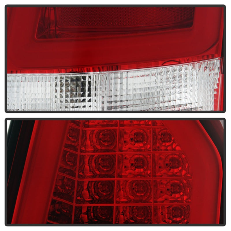 Load image into Gallery viewer, Spyder Chrysler 300C 08-10 V2 Light Bar LED Tail Lights - Red Clear ALT-YD-C308V2-LED-RC
