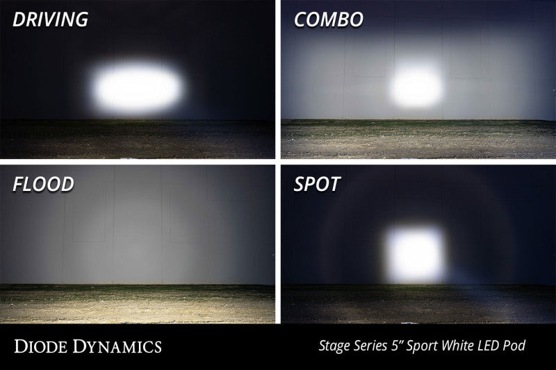 Load image into Gallery viewer, Diode Dynamics SS5 LED Pod Sport - White Combo (Pair)
