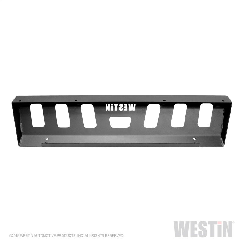 Load image into Gallery viewer, Westin 18-19 Jeep Wrangler JL Front Bumper Skid Plate - Textured Black
