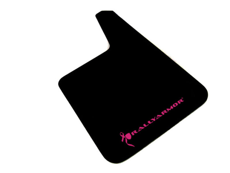 Load image into Gallery viewer, Rally Armor Universal Fit (No Hardware) Basic Plus Black Mud Flap w/ Red Logo
