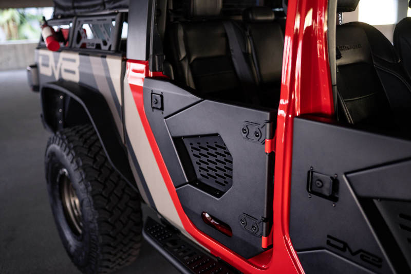 Load image into Gallery viewer, DV8 Offroad 18-22 Jeep Wrangler JL/JT Spec Series Half Doors - Rear Set
