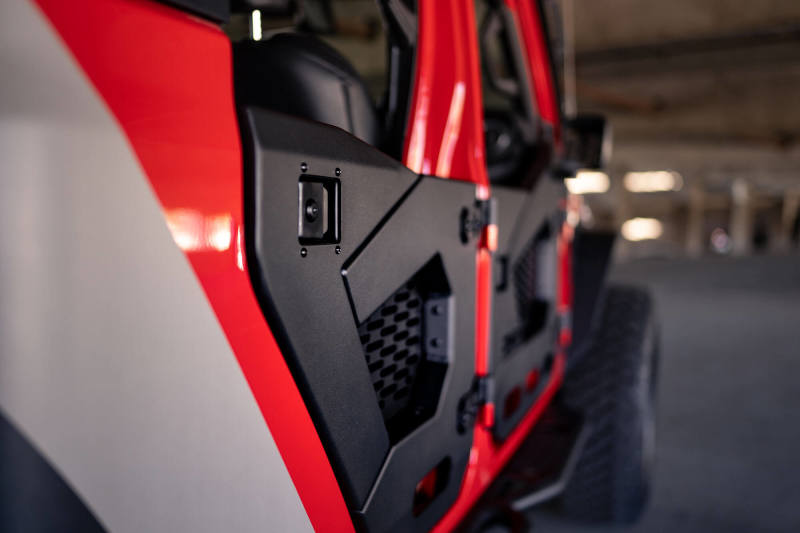 Load image into Gallery viewer, DV8 Offroad 18-22 Jeep Wrangler JL/JT Spec Series Half Doors - Rear Set
