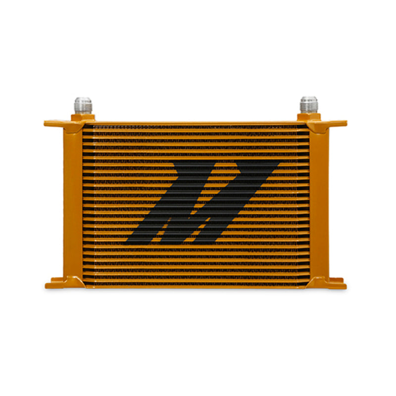 Load image into Gallery viewer, Mishimoto Universal 25-Row Oil Cooler - Gold
