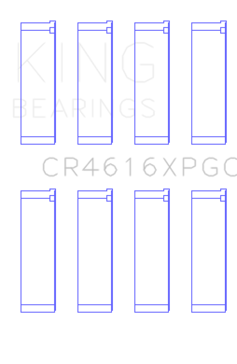 Load image into Gallery viewer, King Subaru FA20 (Size STDX) pMaxKote Performance Rod Bearing Set
