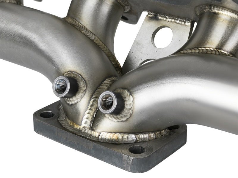 Load image into Gallery viewer, aFe Twisted Steel Header Turbo Manifold (T3) 98.5-02 Dodge Diesel Trucks L6 5.9L (td)
