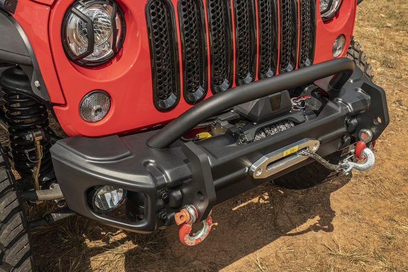 Load image into Gallery viewer, Rugged Ridge Arcus Front Bumper Set W/ Overrider 2018 Jeep Wrangler JK
