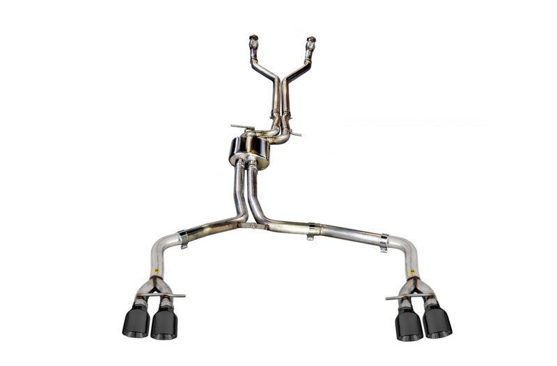 Load image into Gallery viewer, AWE Tuning Audi C7 / C7.5 S7 4.0T Track Edition Exhaust - Diamond Black Tips
