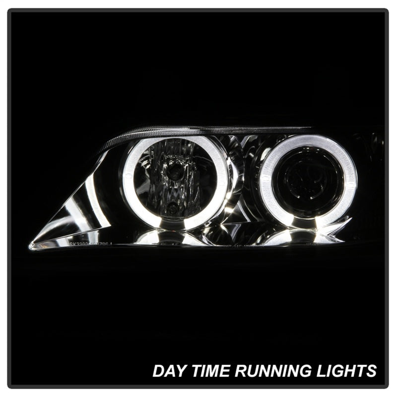 Load image into Gallery viewer, Spyder BMW Z3 96-02 Projector Headlights LED Halo Chrome High H1 Low H1 PRO-YD-BMWZ396-HL-C
