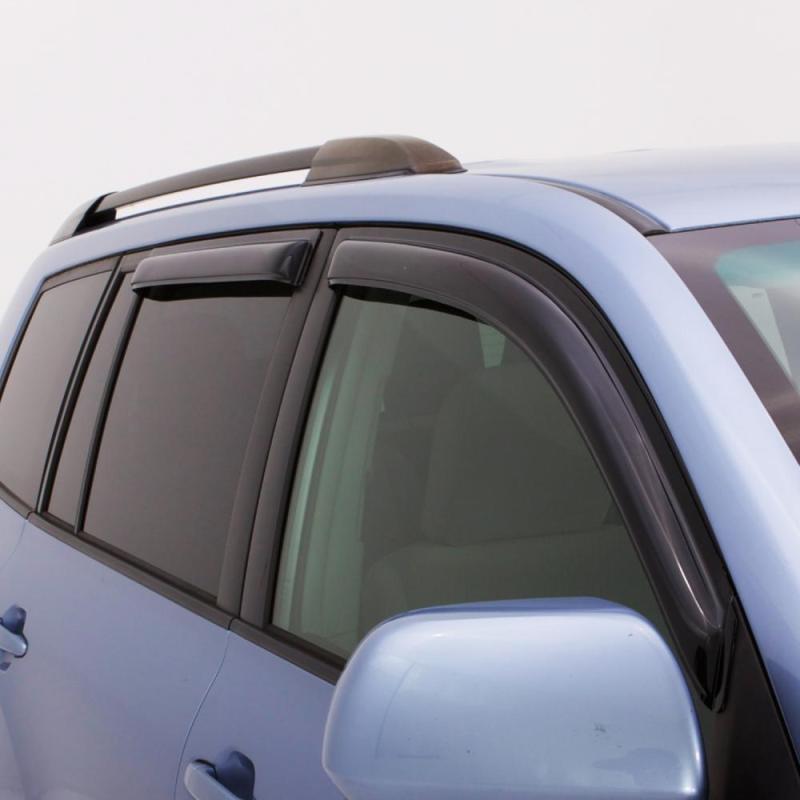 Load image into Gallery viewer, AVS 13-18 Toyota RAV4 Ventvisor Outside Mount Window Deflectors 4pc - Smoke
