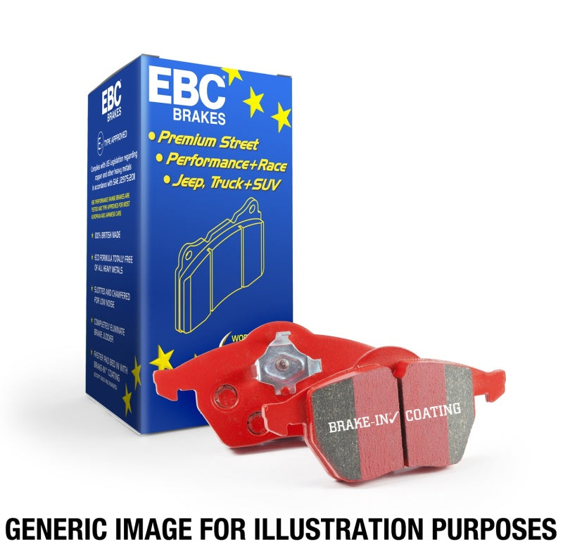 Load image into Gallery viewer, EBC 08+ Lotus 2-Eleven 1.8 Supercharged Redstuff Rear Brake Pads
