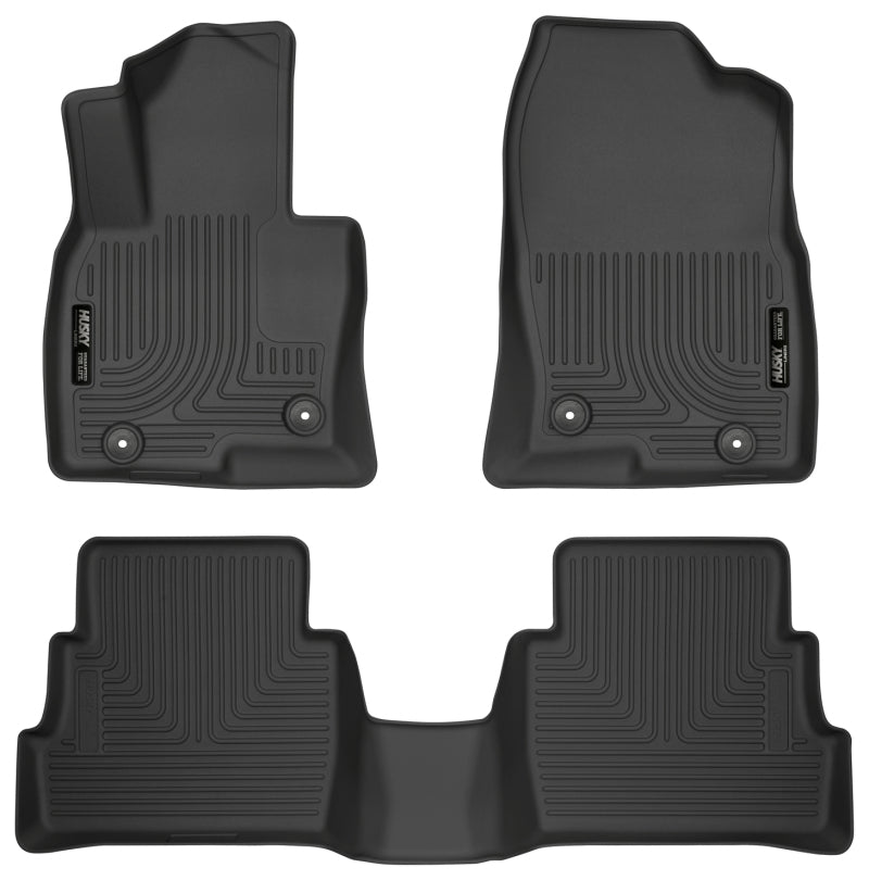 Load image into Gallery viewer, Husky Liners 2017 Mazda CX-5 Weatherbeater Black Front &amp; 2nd Seat Floor Liners
