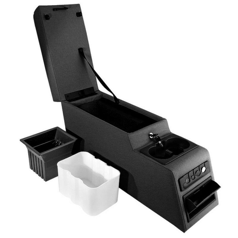 Load image into Gallery viewer, Rugged Ridge Ultimate Locking Console Black 76-95 Jeep CJ / Jeep Wrangler
