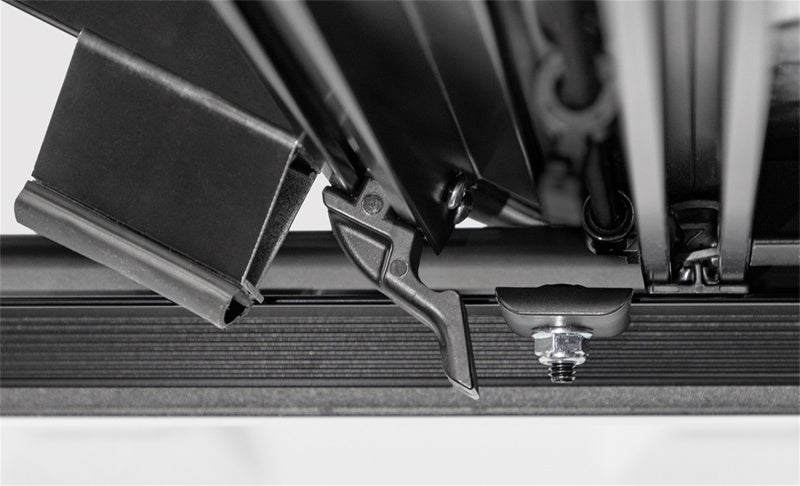 Load image into Gallery viewer, Access LOMAX Tri-Fold Cover Black Urethane Finish 20+ GM 2500/3500 - 6ft 8in Bed
