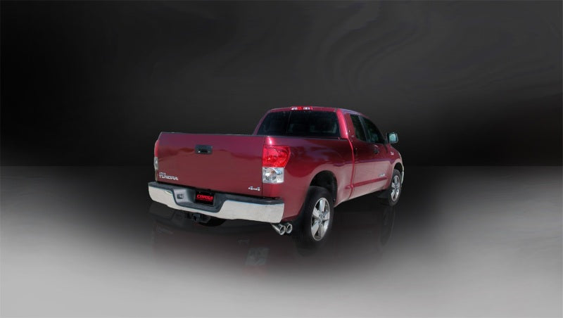 Load image into Gallery viewer, Corsa 11-14 Toyota Tundra Double Cab/Crew Max 5.7L V8 Polished Sport Cat-Back Exhaust

