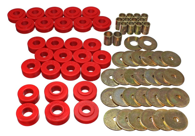 Load image into Gallery viewer, Energy Suspension 65-67 Chevy Malibu/Chevelle/El Camino/Monte Carlo Body Mount Set
