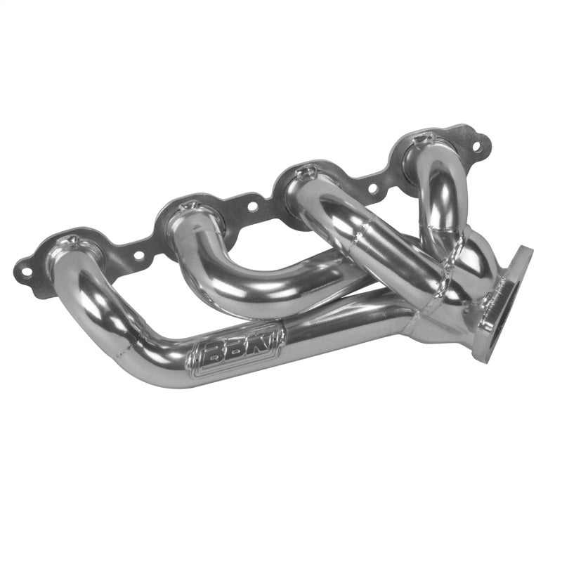 Load image into Gallery viewer, BBK 14-18 GM Truck 5.3/6.2 1 3/4in Shorty Tuned Length Headers - Polished Silver Ceramic
