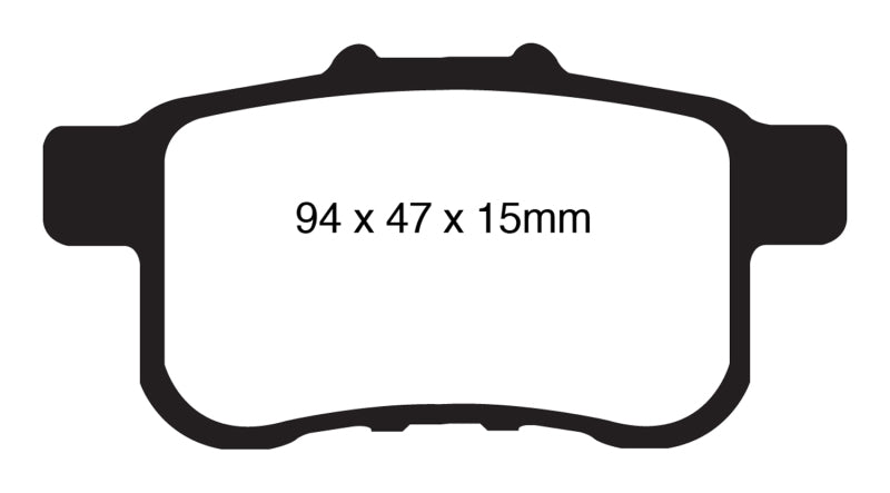 Load image into Gallery viewer, EBC 09-14 Acura TSX 2.4 Redstuff Rear Brake Pads
