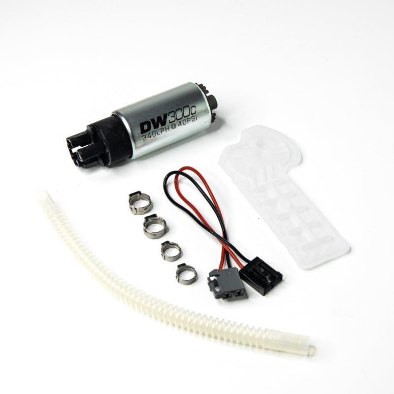 Load image into Gallery viewer, DeatschWerks Hyuandi Genesis Coupe 2.0T 340lph Compact Fuel Pump w/o clips w/ 9-1061 install kit
