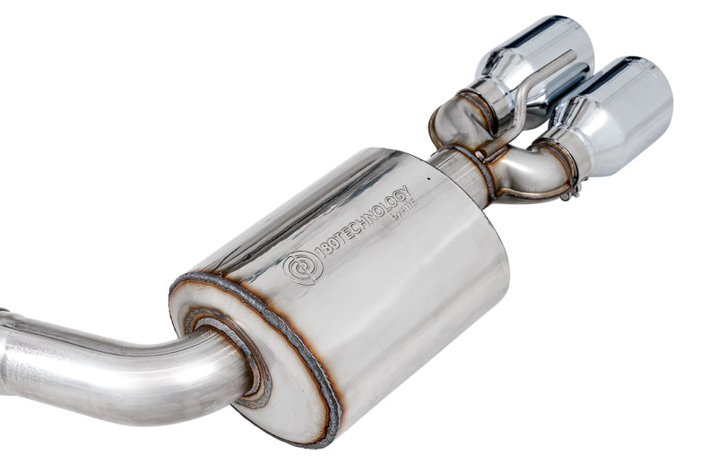 Load image into Gallery viewer, AWE Tuning 2015+ Dodge Challenger 6.4L/6.2L Non-Resonated Touring Edition Exhaust - Quad Silver Tips
